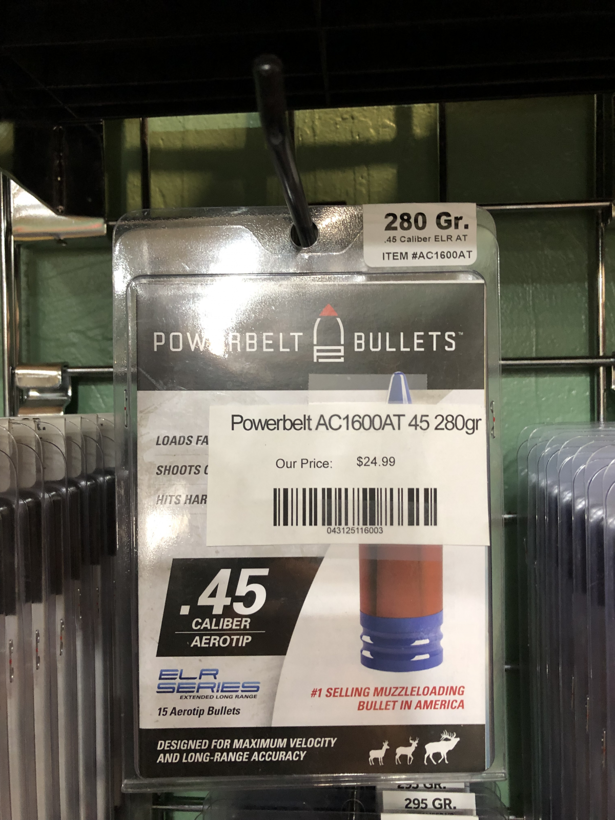 PowerBelt .45cal 280gr Bullet