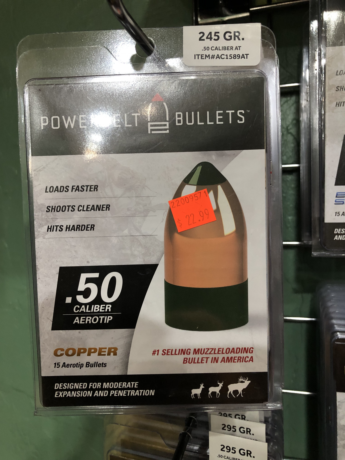 PowerBelt .50cal  245gr Copper